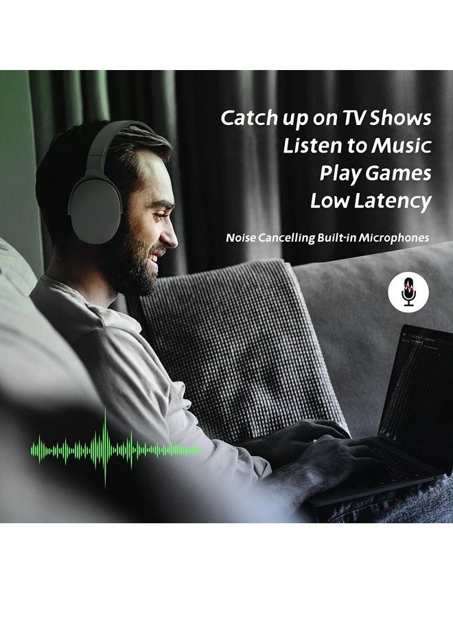 Wireless On Ear Bluetooth Headphones,Foldable Bluetooth Wireless Headset Over Ear with Noise Cancelling Microphone - Image 3