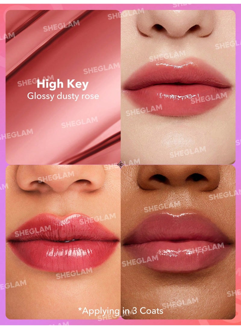 شيجلام أحمر شفاه SG Mirror Kiss عالي اللمعان - Image 3