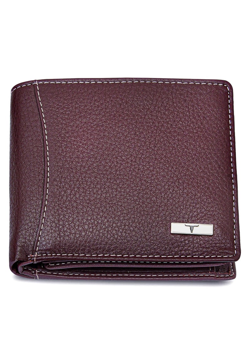 URBANFOREST Oliver Brown Leather Wallet for Men with Box - Image 1
