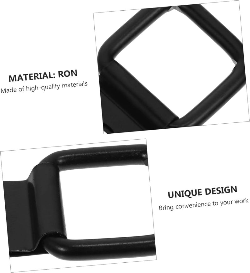 FAVOMOTO 2sets Hooks for Car Roof and Trunk Compact Cargo Tie Down Lightweight and Black Color for and Off-Road Vehicles - Image 3