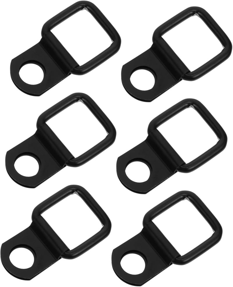 FAVOMOTO 2sets Hooks for Car Roof and Trunk Compact Cargo Tie Down Lightweight and Black Color for and Off-Road Vehicles - Image 1