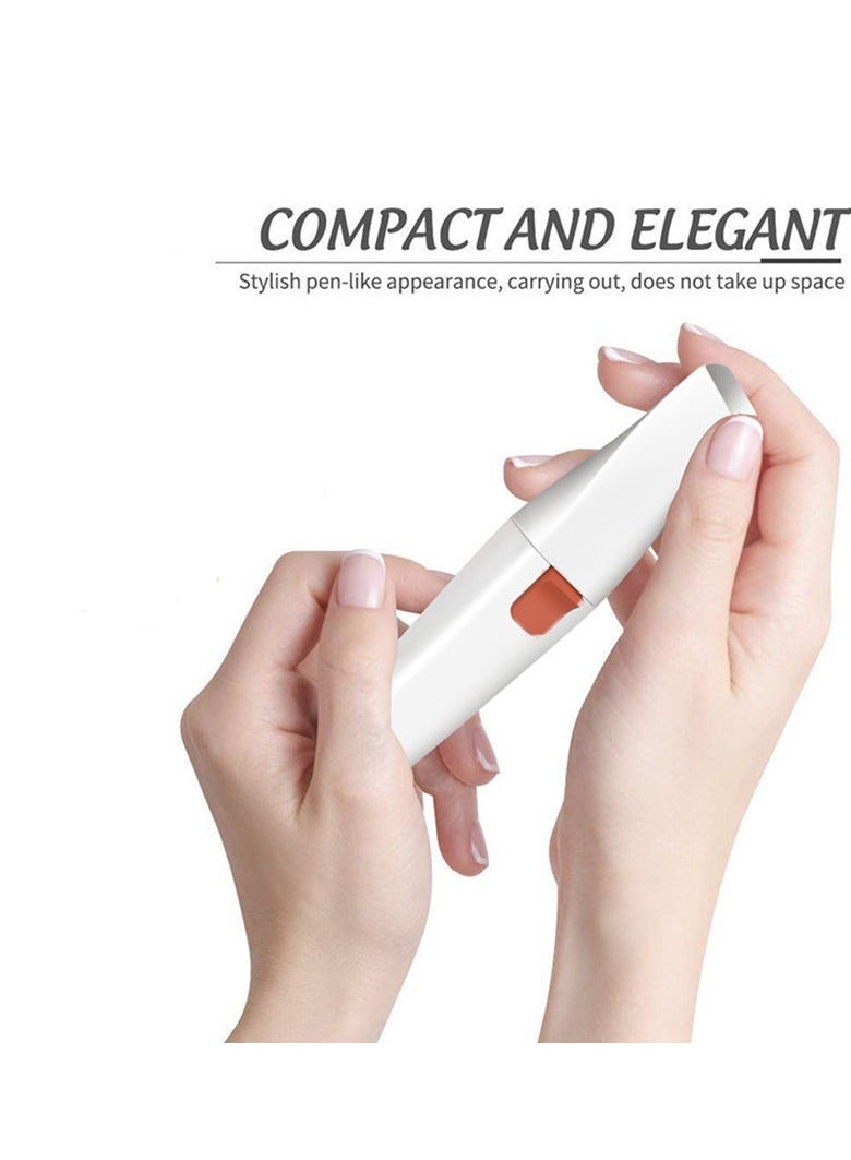 Generic 2-In-1 USB Electric Eyebrow Trimmer  Facial Hair Removal Rechargeable  - Image 3