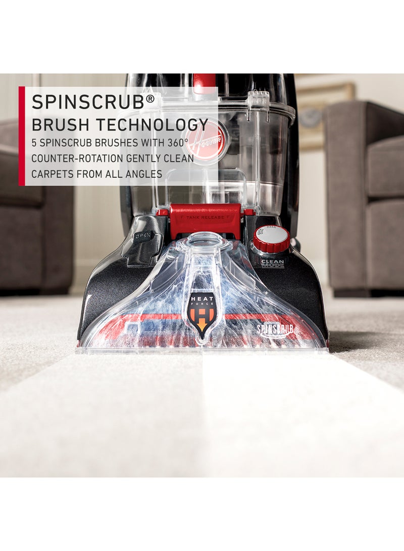 Hoover Power Scrub Elite Carpet Washer, SpinScrub Technology, Quick Dry Performance, Deep Cleaning for Carpets, Black (CWGDH012) 4.7 L 1200 W CWGDH012 Multicolour - Image 5
