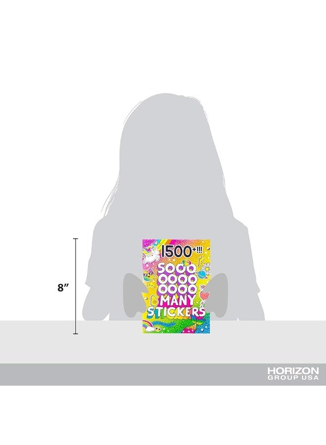 Just My Style 1500+ Stickers, Kawaii Y2K Sticker Book with Positivity Quotes, Sweet Treats, Unicorns, Fun Craft Stickers, for Girls Kids Teens Adults - Image 2