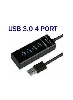 Generic USB Hub 4-Port USB 3.0 Ultra Slim Data Hub Multi USB Hub Splitter Lead Adapter Cable USB Splitter For Macbook, Mac Mini/Pro, Surface Pro, Notebook Pc, Laptop, USB Flash Drives, And Mobile HDD  - Image 3