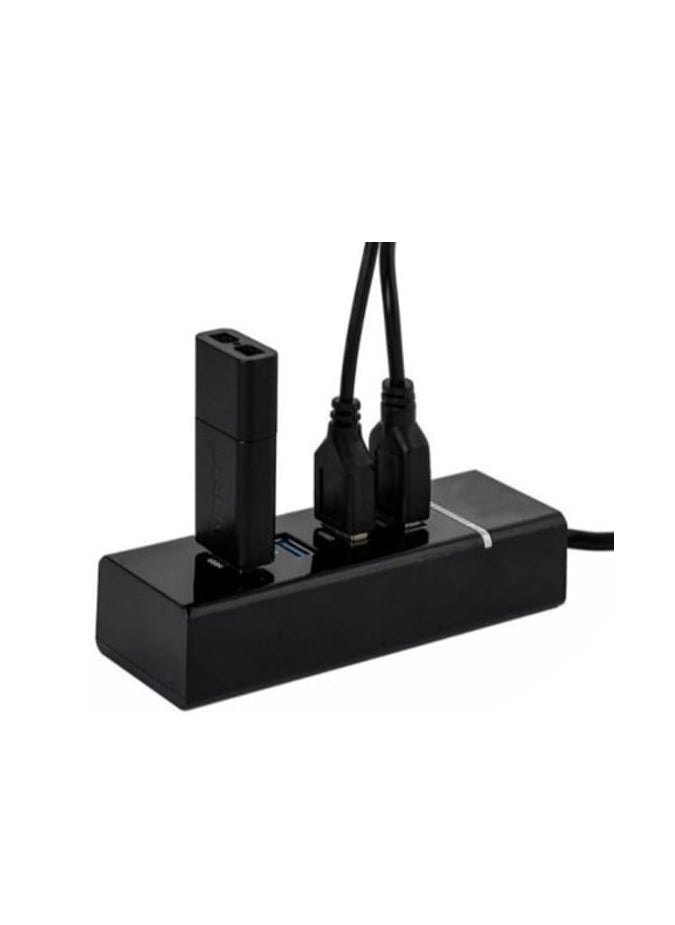 Generic - USB Hub 4-Port USB 3.0 Ultra Slim Data Hub Multi USB Hub Splitter Lead Adapter Cable USB Splitter For Macbook, Mac Mini/Pro, Surface Pro, Notebook Pc, Laptop, USB Flash Drives, And Mobile HDD - Image 1