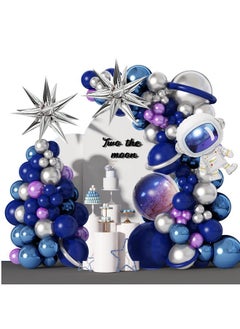 139Pcs Space Balloon Garland Arch Kit Outer Space Birthday Decorations With Blue Purple Silver Galaxy Astronaut Foil Balloons For Boys Kids Space Themed Birthday Party Decoration Supplies - pzsku/Z81A0C75EC41B59741551Z/45/_/1697271381/735d83ac-a93c-4172-a8e4-7d5fe954456b