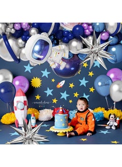 139Pcs Space Balloon Garland Arch Kit Outer Space Birthday Decorations With Blue Purple Silver Galaxy Astronaut Foil Balloons For Boys Kids Space Themed Birthday Party Decoration Supplies - pzsku/Z81A0C75EC41B59741551Z/45/_/1697271398/759f2403-b0eb-4d24-8f6c-d1b1ee2e9dcf