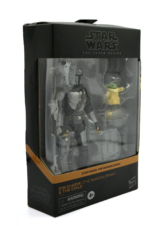 TRANSFORMERS Star Wars The Black Series Din Djarin (The Mandalorian) and The Child - Image 1