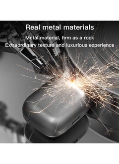 Generic Wiredless Earbuds, Noise Reduction, Adaptive Noise Cancelling to Ears and Environment, HI-FI, LDAC, 3D Audio,Bass dolby,IPX7 Waterproof  100H Battery, Bluetooth 5.3, Metallic  - Image 3