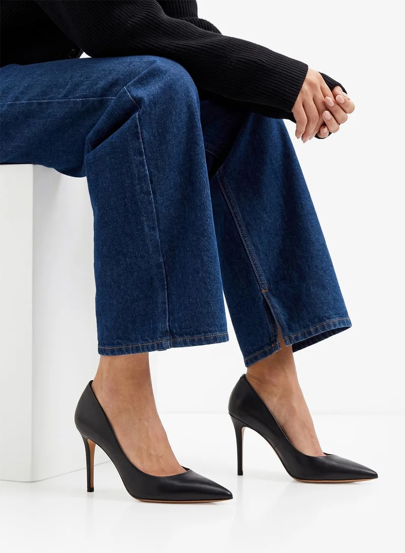 Aldo Black Stessymid Stiletto Pumps for Women | Best Price UAE
