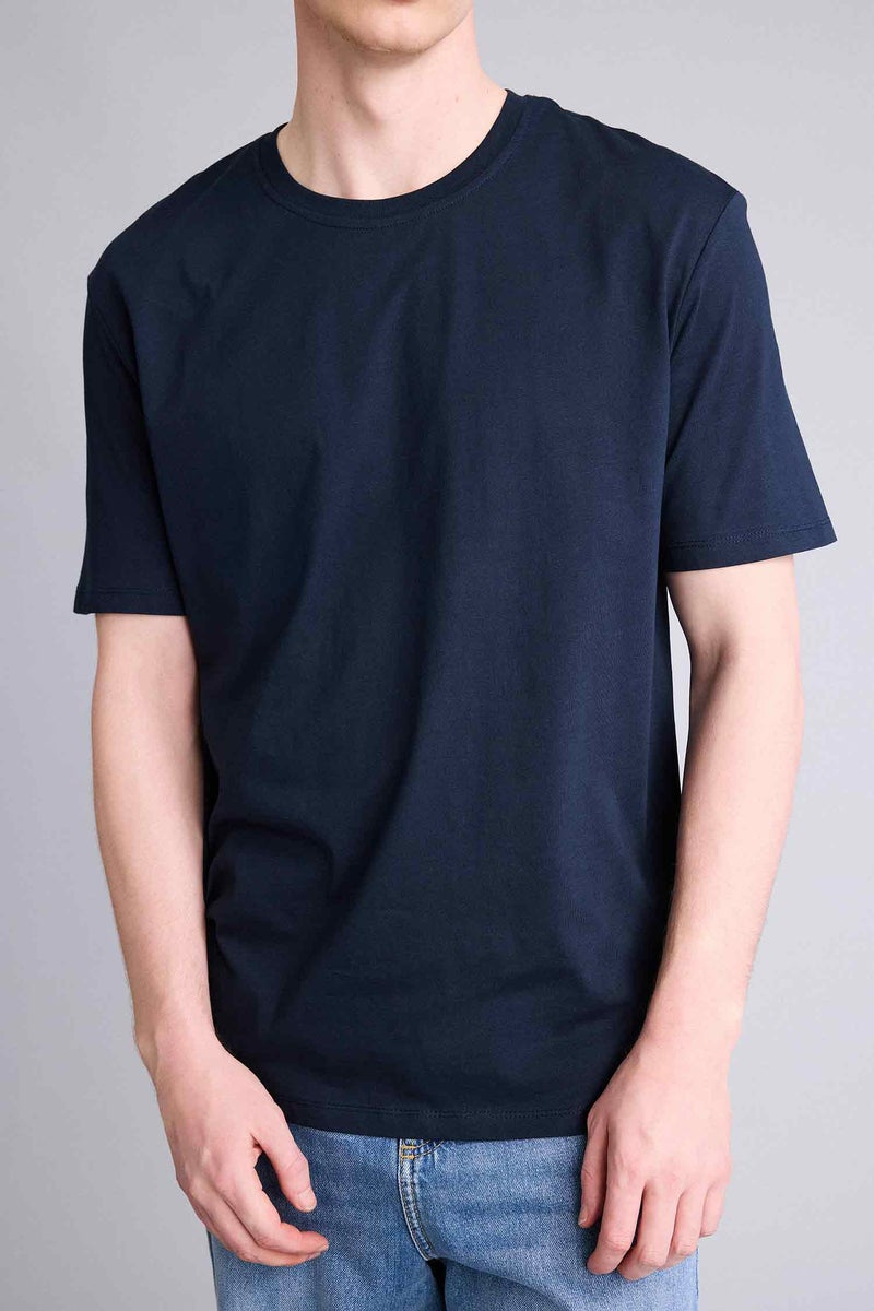 ديفاكتو تيشيرت بيزك سادة قطن - Image 4