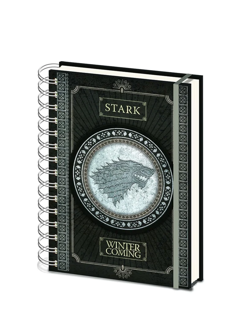 GAMES OF THRONES Game Of Thrones Stark Notebook