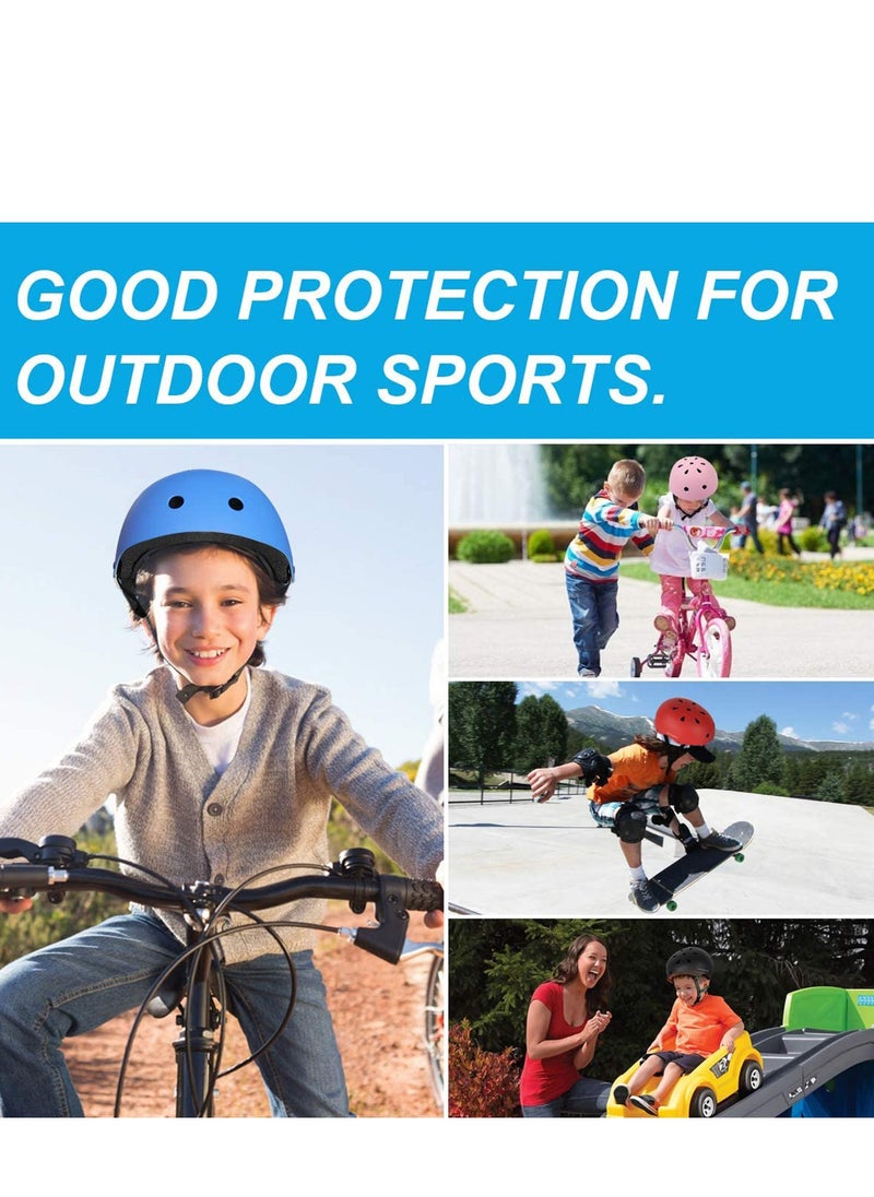 SYOSI Kids Helmet Age 3 Toddlers Bike Helmet CE Certified Kids Skateboard Helmet for 3 13 Years Boys Girls Adjustable Helmet for BMX Cycling Bicycle Roller Scooter Skateboard Inline SkatingBLUE  - Image 2