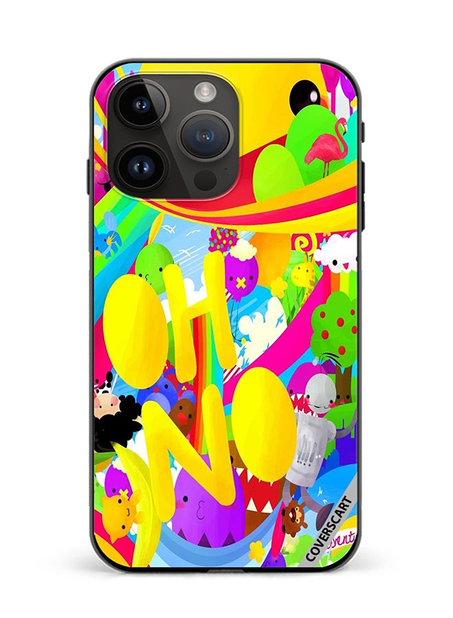 COVERSCART Protective Case Cover For Apple iPhone 15 Pro Max Nom Nom Design Multicolour - Image 1