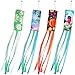 Macarrie 4 Pack Seasonal Windsock Spring Summer Fall Winter Outdoor Heavy Duty Hanging Decor Daisy Flamingo Pumpkin Snowbird Wind Socks Spinners for Garden Yard Decoration 591 x 3937 Inch - Image 3