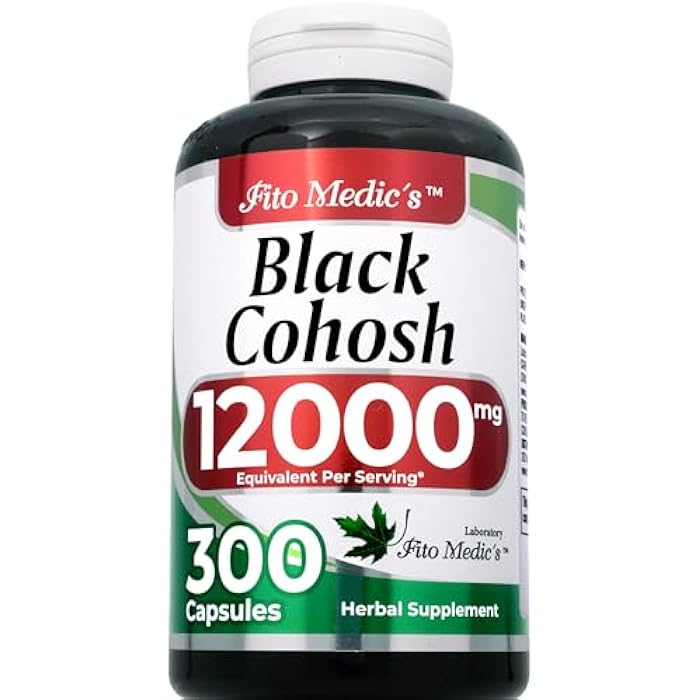 FITO MEDIC'S Lab | Black Cohosh |300 Capsules | Black Cohosh Root | Black Cohosh Capsules | Concentrate Extract - Image 4