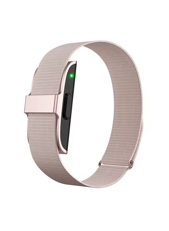 Jstyle 2208A Smart Bracelet Heart Rate Blood Pressure Monitor Pedometer Sport Fitness Tracker Men Women Electronic Bracelet (Pink)  - Image 1