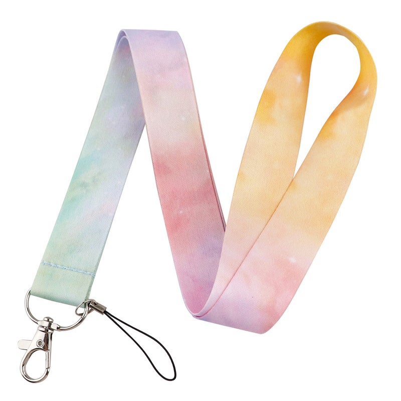 'S Best-Selling Starry Sky Mobile Phone Lanyard Work Id Sling Badge Badge Card Holder Webbing Spot New Style - Image 5