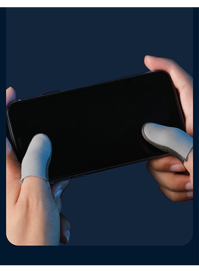 Depend Mobile Phone Gaming Finger Sleeves 10Pcs, High density Knitted Touchscreen Cot - Image 3