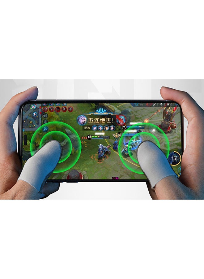 Depend Mobile Phone Gaming Finger Sleeves 10Pcs, High density Knitted Touchscreen Cot - Image 5