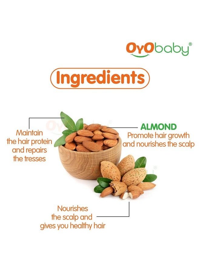 OYO BABY Badam Rogan Oil For Baby Massage ; Pure Shirin Oil Sweet Almond Oil ; For Baby Skin Hair And Body 100Ml…  - Image 5