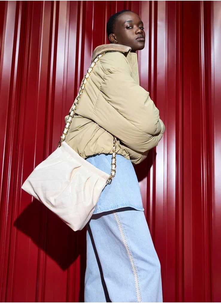 Charles & Keith Apfra Quilted Chain-Handle Bag  - Image 2