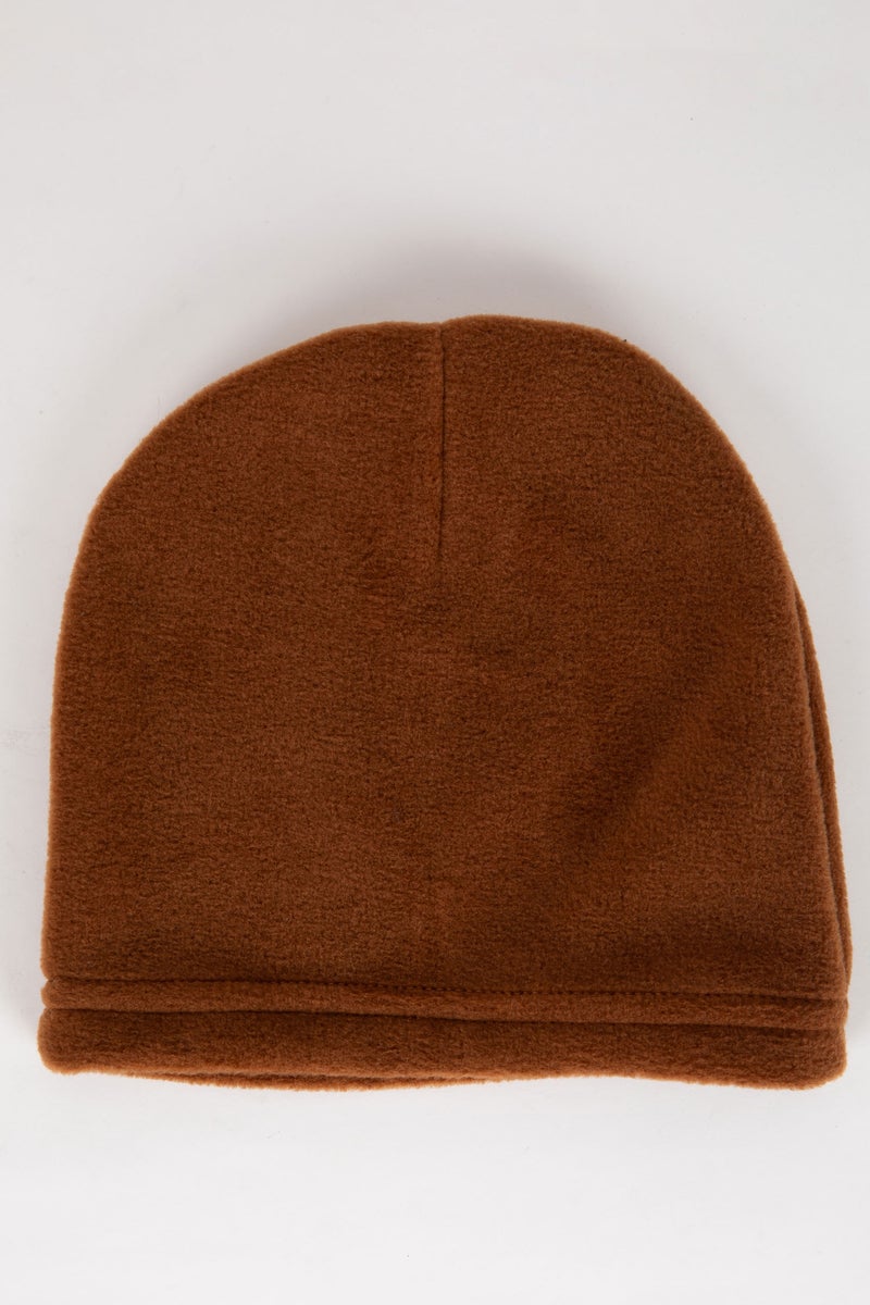 DeFacto Baby Boy 2 Piece Fleece Scarf Beret Set - Image 3