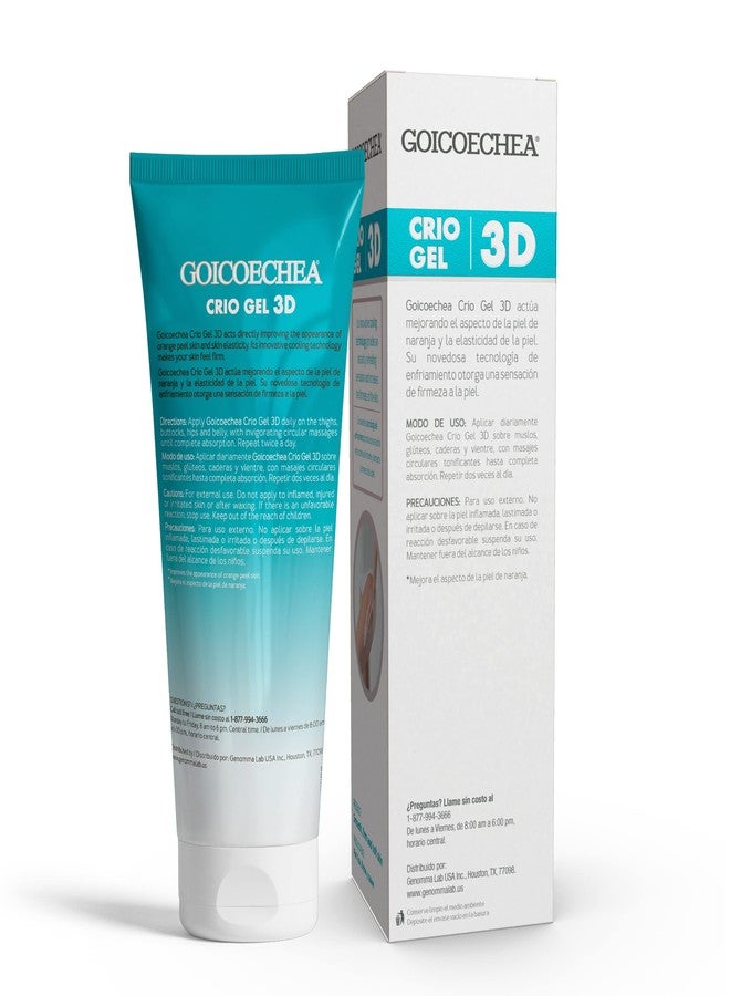 Goicoechea 3D Crio Gel: Triple Action Cryoactive, Cooling Tech for Cellulite & Orange Peel Skin, 6.76 fl oz - Image 5