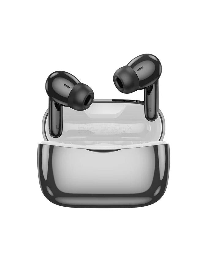 هوكو سماعة اذن EQ16 Shine اللاسلكية بتقنية إلغاء الضوضاء ANC+ENC بتقنية البلوتوث (أسود) - Image 2