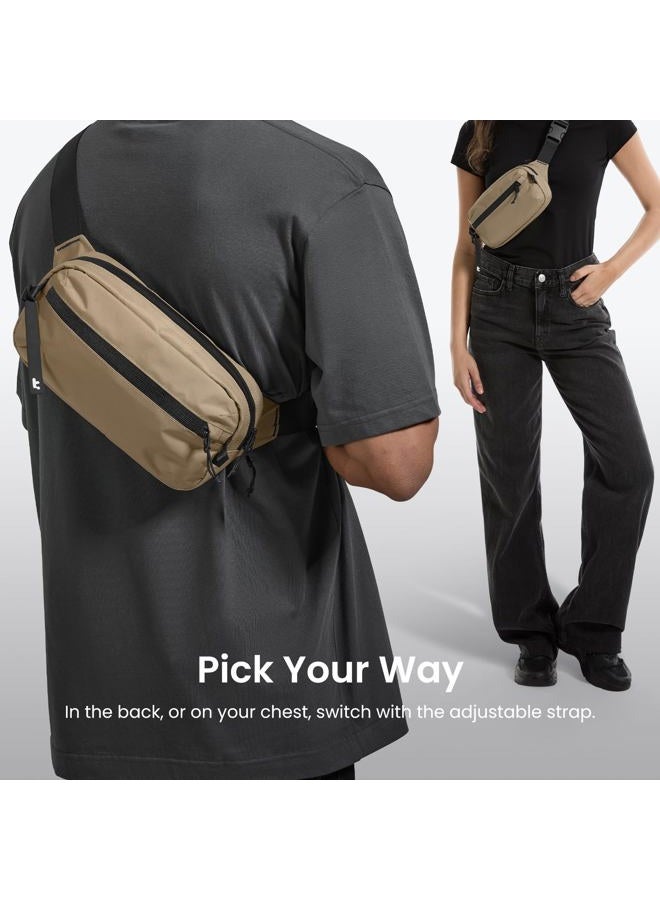 Tomtoc Aviator-T33 3.5L Crossbody Bag for Switch 2 2025, iPad Mini 7 (2024) and More - Chest/Shoulder Crossbody - Lightweight, Splash-resistant with RFID - Ideal for Travel/Work - Unisex Gift - Image 5