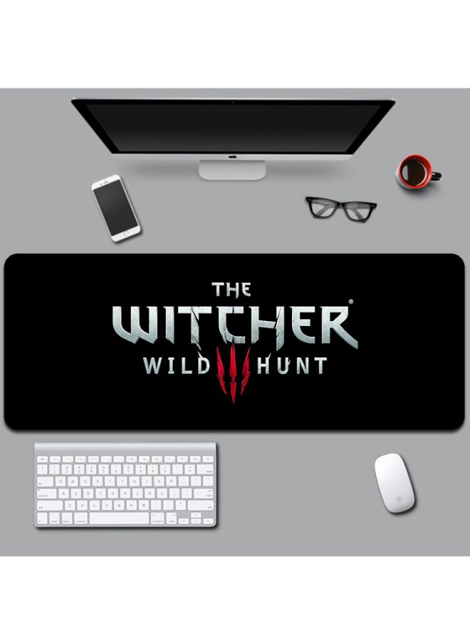 Daifa Reyes Wizard Mirror Magic Large Game Mouse Pad Lock Edge Extended Computer Office Study Desk Pad-Color:800x 300x 4mm Edge Lock-Pattern:The Wizard 30