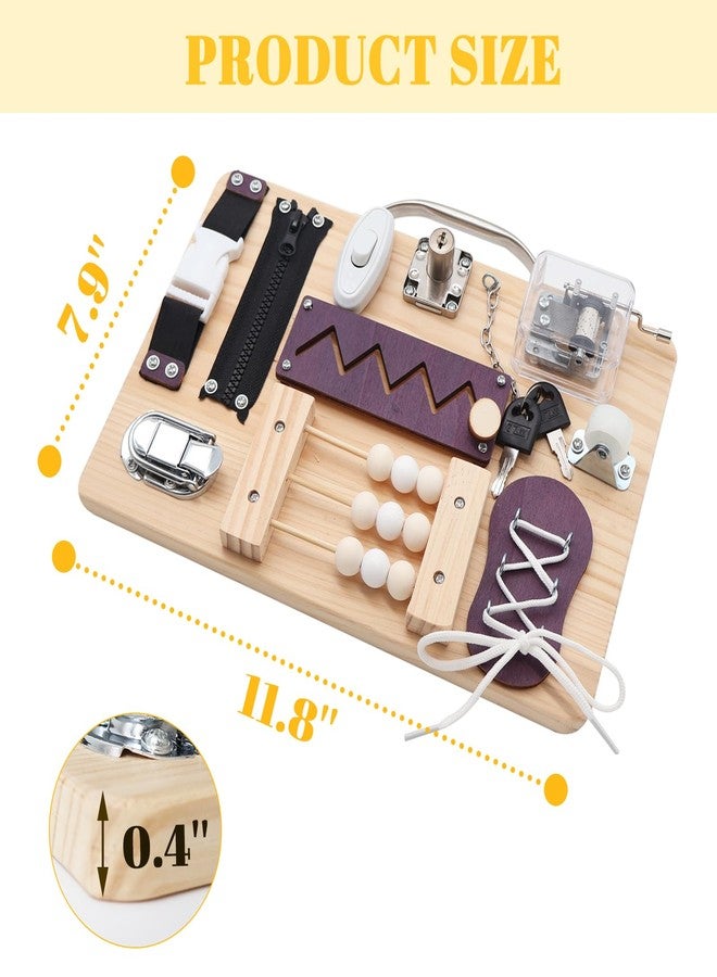 NZNDB Fidget Busy Board for Adults with Dementiam Activities for Seniors, Calming Activities and Games for Autism Sensory Products, Assistance Products Elderly Patients, Gift Toys for Alzheimers Autism - Image 4