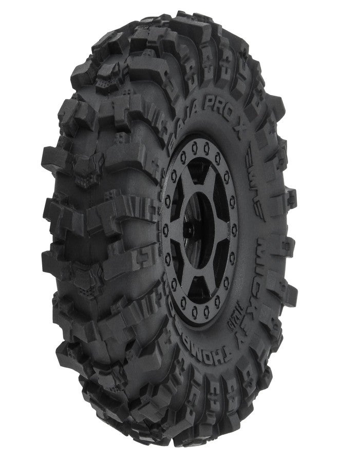 Pro-Line Racing 1/24 MT Baja Pro X F/R 1.0 Tires MTD 7mm Blk 4 PRO1021510 RC Tire - Image 1