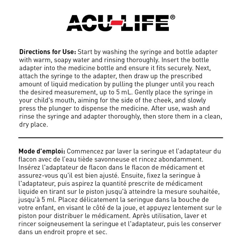 Ezy Dose حقنة فموية للأطفال من EZY DOSE مع موزع مُعاير للأدوية السائلة - Image 4
