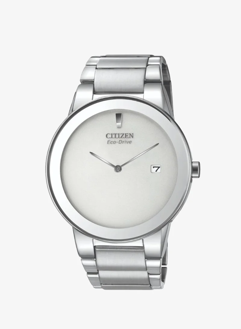 Citizen Men's Stainless Steel Eco-Drive Standard Watch AU1060-51A - 40 mm