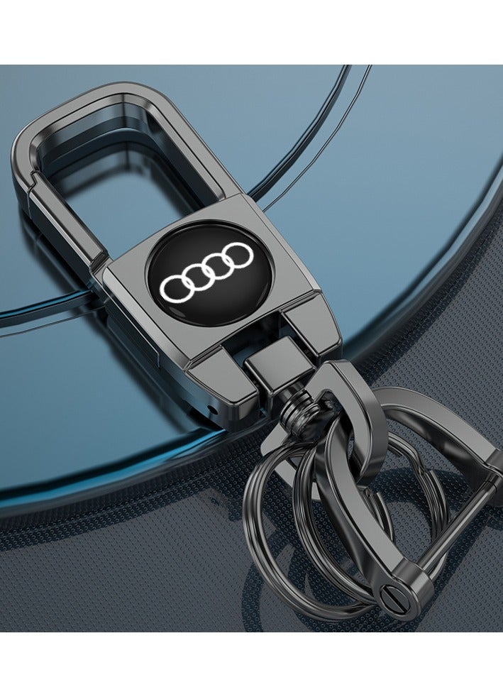 Audi Premium Keychain  Screw Lock Car keychain-Audi  - Image 1