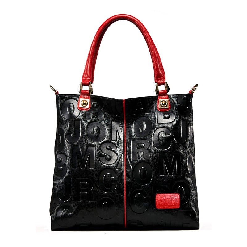 Women'S Bag Style Genuine Leather Women'S Bag Crossbody Shoulder Bag Women'S Large Capacity Tote Bag - Image 2