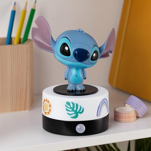 Paladone Disney Stitch Motion Sensor Room Guard and Night Light Officially Licensed LED Lamp and Security Alarm for Kids Bedrooms Teenagers Home Gift Idea - Image 3