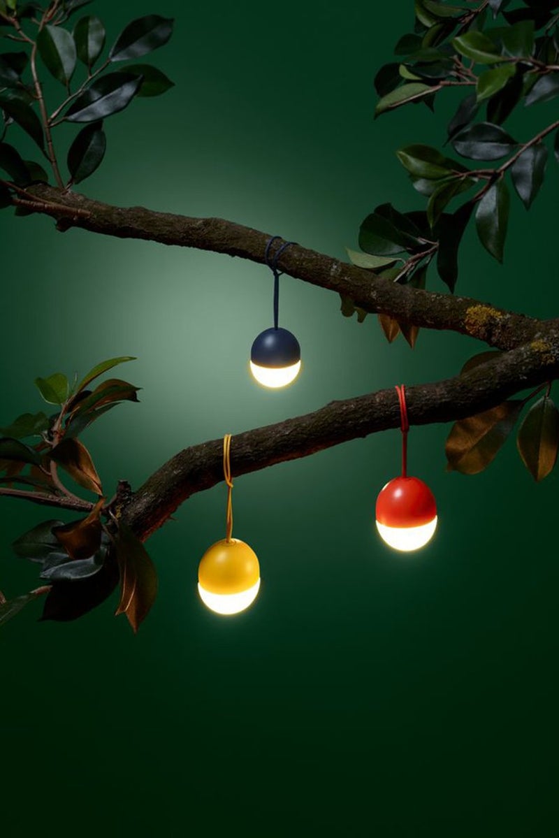 Tchibo 3 Pieces LED Mini Litcher, Yellow and Red and Teal and White - Image 1