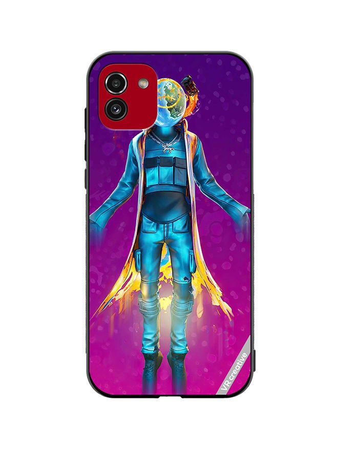 VR CREATIVE Protective Case Cover For Samsung Galaxy A03 Fortnite Design Multicolour - Image 1