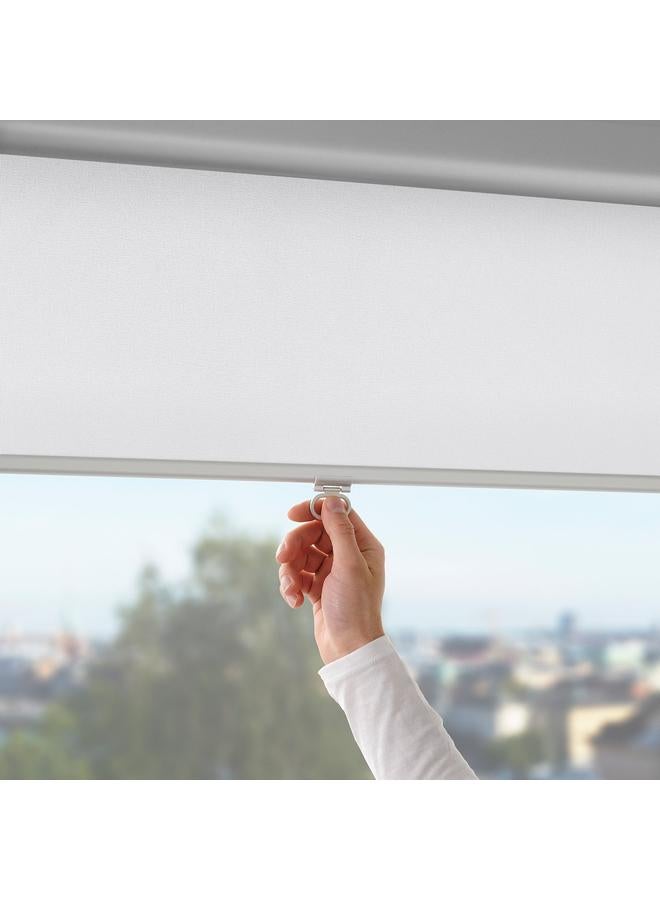 erorex Block-out roller blind, white, 140x195 cm - Image 4