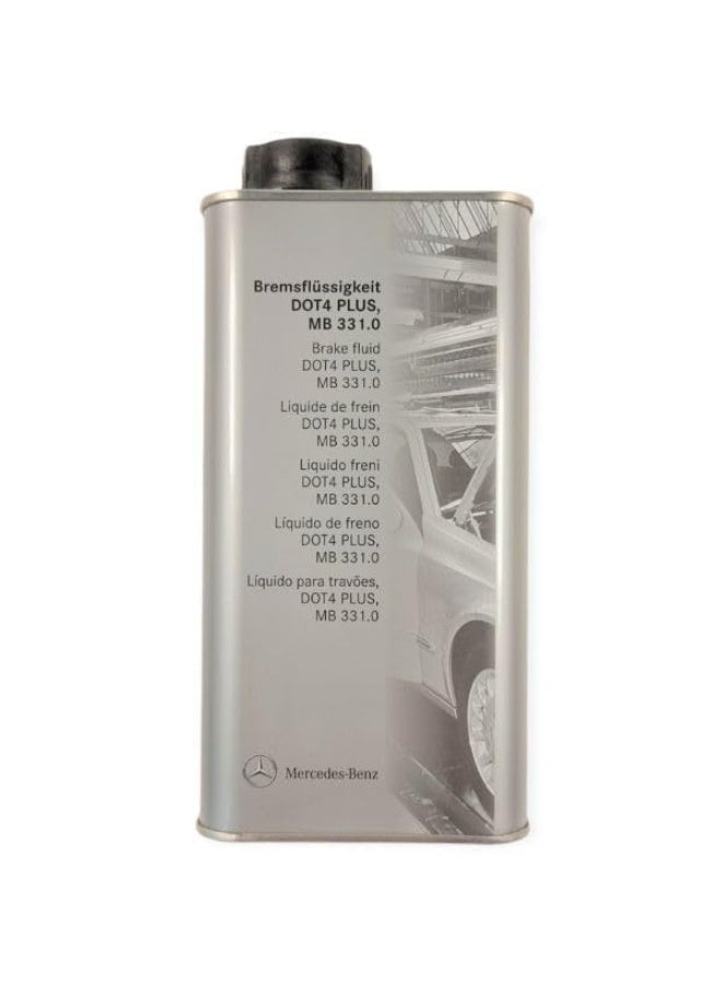 Mercedes-Benz Mercedes GENUINE 1L Brake Fluid DOT 4 PLUS Ultra Low Viscosity MB Spec 331.0 NEW  - Image 2