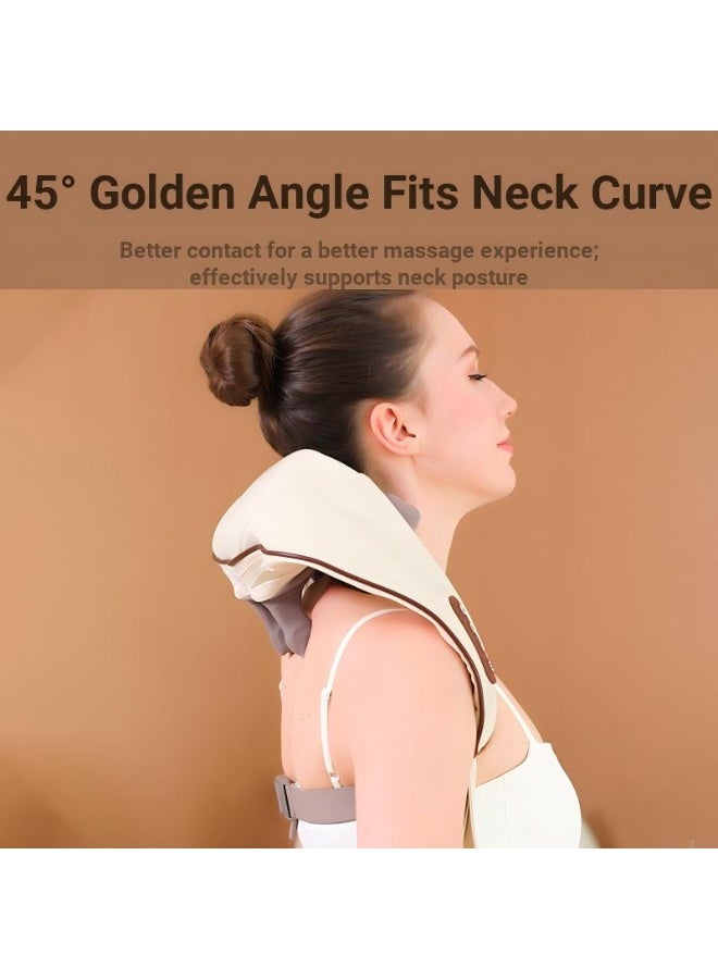 Shiatsu Back Neck Shoulder Massager Heated Massager For Neck, Back,Shoulder,Foot And Leg Muscle Pain Relief For Home Office And Car Use - Image 2