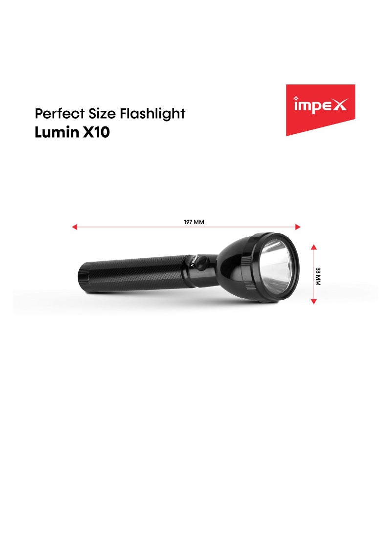 Impex - Impex LUMIN X10 Rechargeable LED Flashlight - Image 1