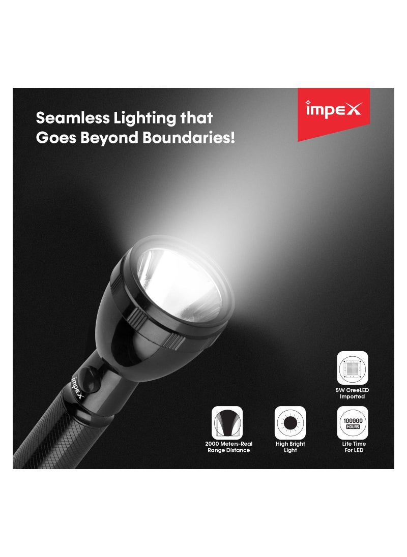 Impex - Impex LUMIN X10 Rechargeable LED Flashlight - Image 1