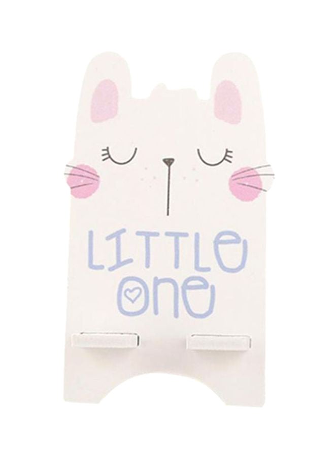 Bunny Phone Stand White/Pink/Blue