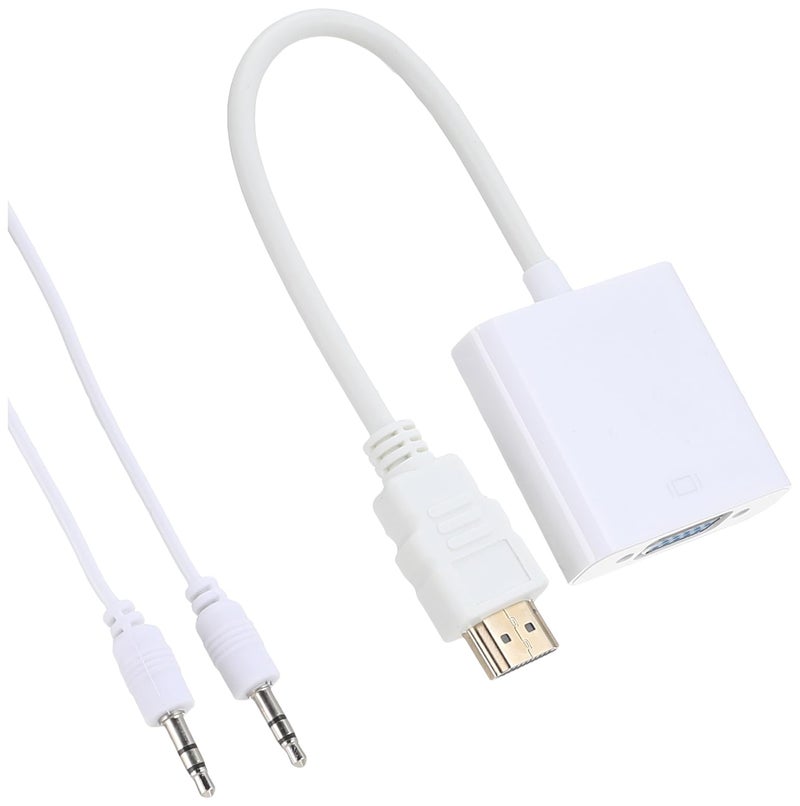 Generic 1080P HDMI Male to VGA Female Video Converter Adapter Cable For PC DVD HDTV - Image 1