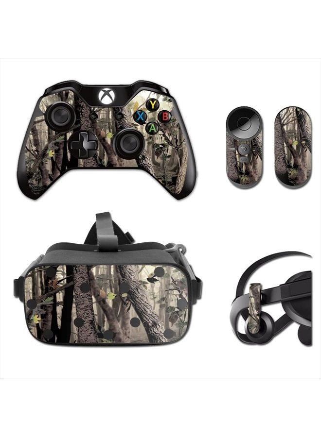 MIGHTY SKINS MightySkins Skin Compatible with Oculus Rift CV1 wrap Cover Sticker Skins Tree Camo