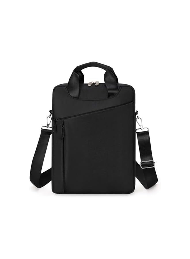 PROMASS Laptop Bag Case 14.1 inch for Women Men, Laptop Sleeve 13.3 inch Computer Bag Briefcase with Shoulder for MacBook Pro 13.3  - Image 2